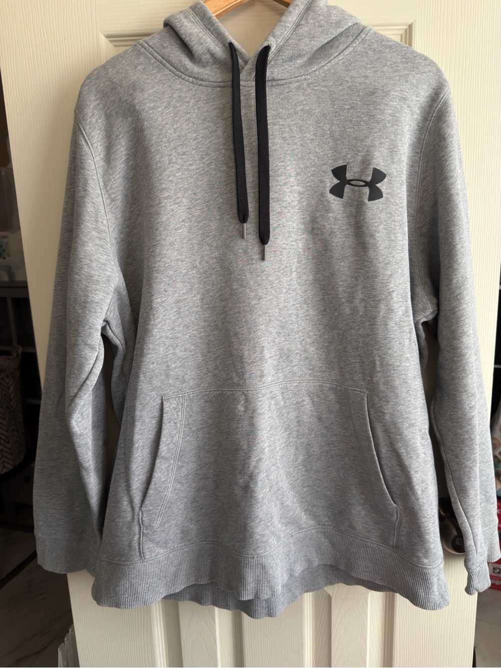 Under armour grey hoodie